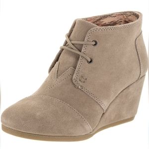 TOMS Desert Wedge Bootie